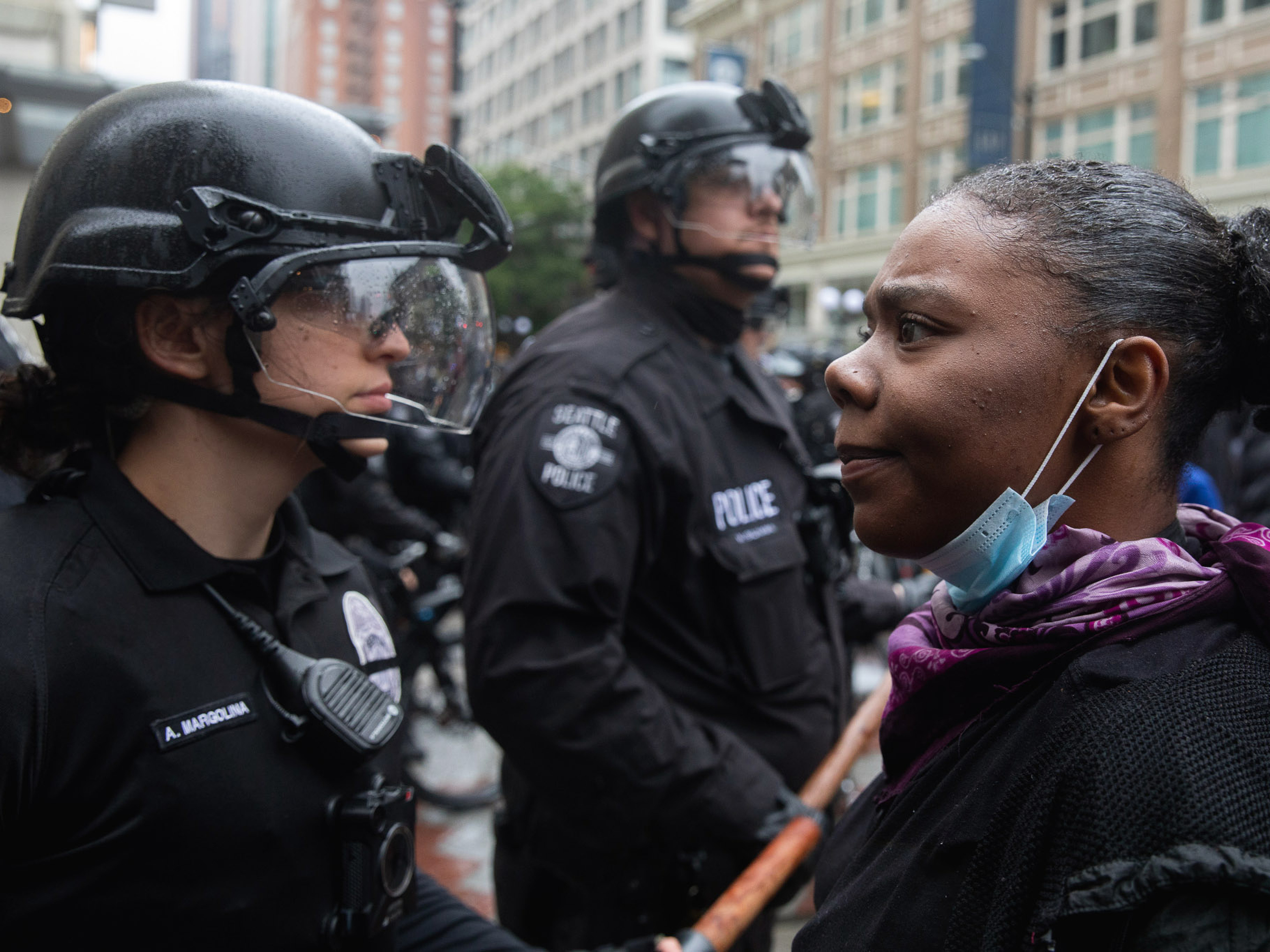 How Seattle Police Put Bikes at the Forefront of Protest Clashes